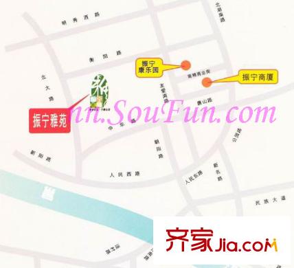 振寧雅苑交通圖交通示意圖