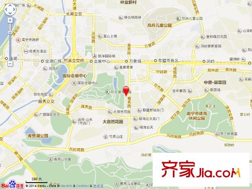 美路庭園交通圖  