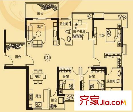 米蘭小區(qū)4s