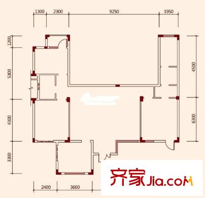金湖灣小區(qū) 4室 戶型圖
