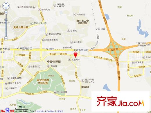 匯東酈城交通圖