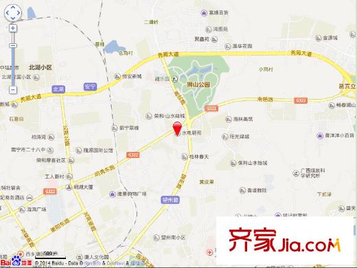 廣西水電工程局大院交通圖水電碧苑