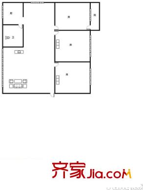 氣象局植物路生活小區(qū)戶型圖植物路生活小區(qū)3s2t1w1c 3室2廳1衛(wèi)1廚