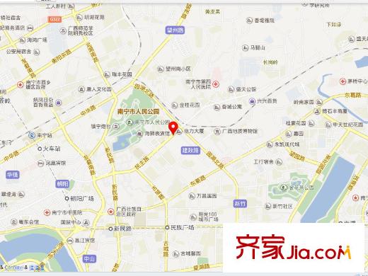 廣西電網(wǎng)公司宿舍交通圖園湖北路民主路7號(hào)_副本