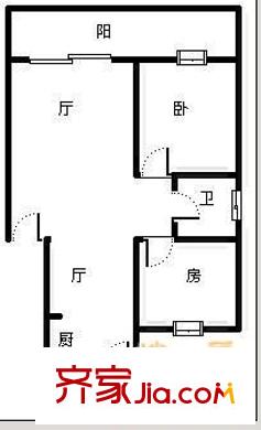 翠嶺居 2室 戶型圖