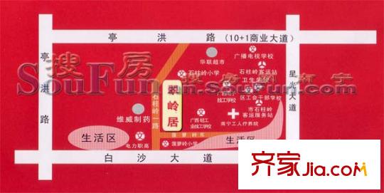 翠嶺居交通圖