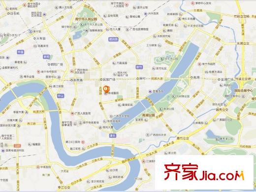 古城馨園交通圖