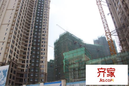 森林假日在建樓棟(2015-10-7)