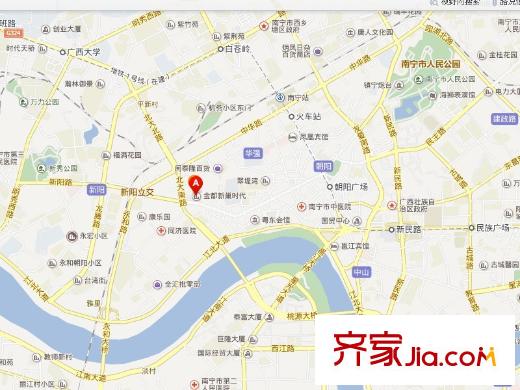 金都新巢時代交通圖金都