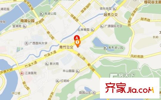韻景華庭交通圖