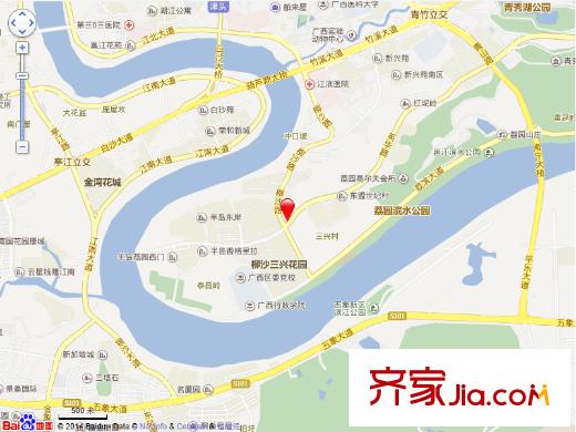 半島旺角交通圖