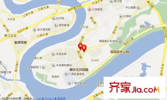 半島旺角交通圖