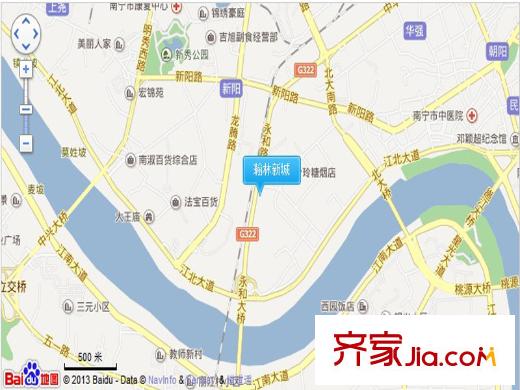 瀚林新城電子地圖