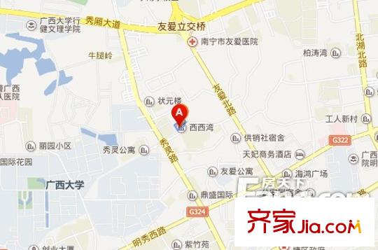 西西灣交通圖
