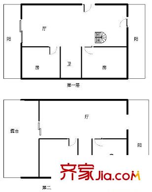 南寧 恒安新城 4室 戶型圖