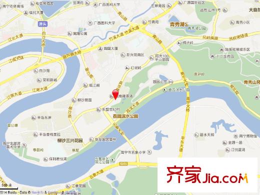盛天香墅住宅交通圖盛天香墅