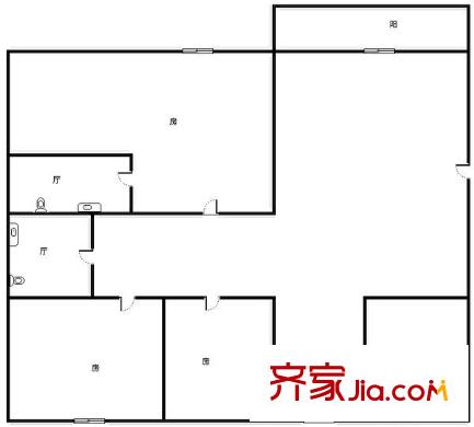 相思湖花園戶型圖3室2廳2衛(wèi) 3室2廳2衛(wèi)1廚
