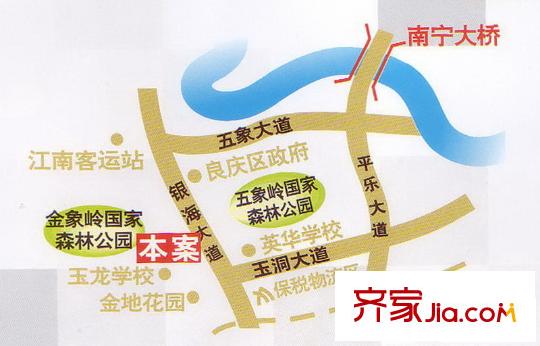 金象綠城交通圖