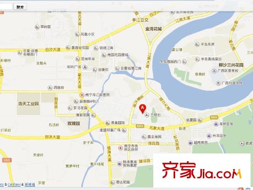 未來小區(qū)交通圖
