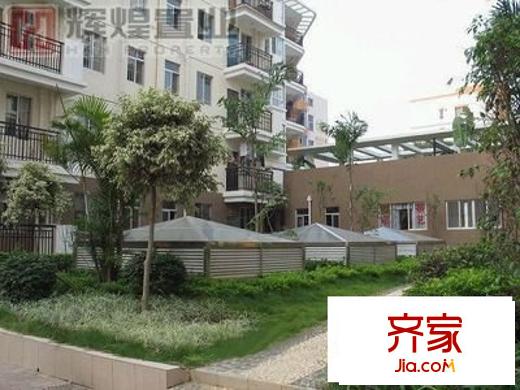 翠嶺居外景圖 