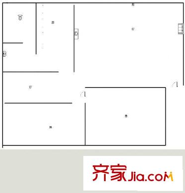 三元苑 2室 戶型圖