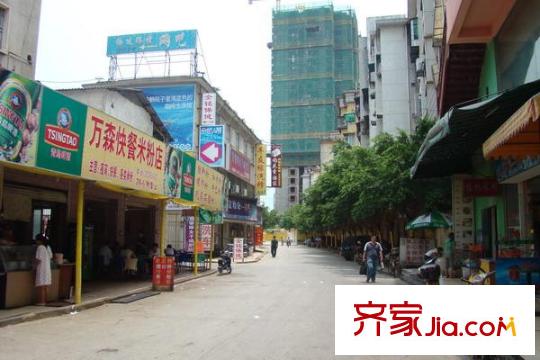 古城馨園配套圖項目入口處商鋪