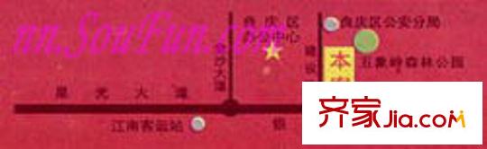 鑫金現(xiàn)代城交通圖