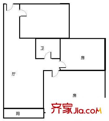 振寧公寓 0室 戶型圖