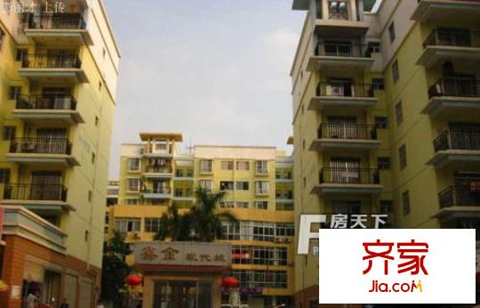 鑫金現(xiàn)代城外景圖鑫金3