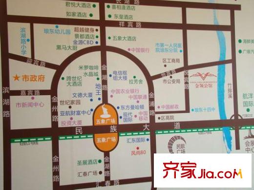 金領公館交通圖