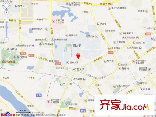 金達(dá)花園交通圖