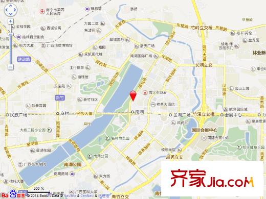 南湖聚寶苑交通圖
