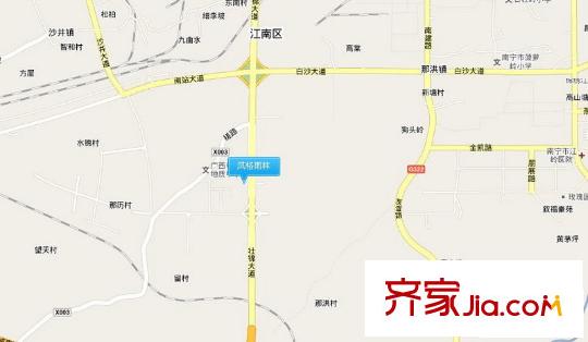 風(fēng)格雨林交通圖區(qū)位圖