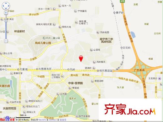 楓林藍(lán)岸交通圖住宅 
