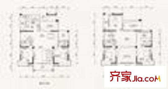 楓林藍(lán)岸住宅 5室 戶型圖