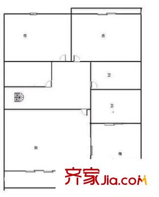 楓林藍(lán)岸住宅 5室 戶型圖