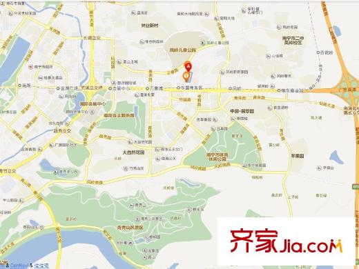 逸園小區(qū)交通圖交通示意圖