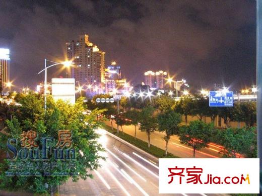 世貿(mào)西城配套圖夜景