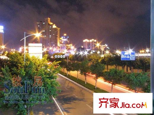 世貿(mào)西城配套圖夜景