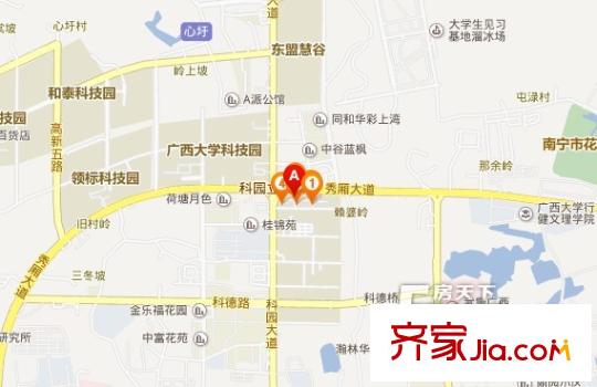 嘉華綠洲交通圖