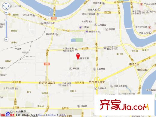 振寧花園交通圖