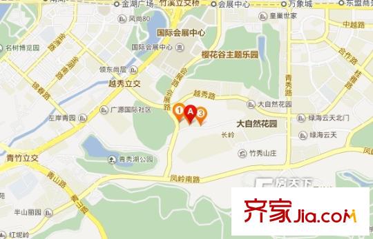 遠(yuǎn)辰山水一號(hào)交通圖