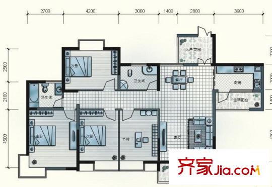 遠(yuǎn)辰山水一號(hào) 0室 戶型圖