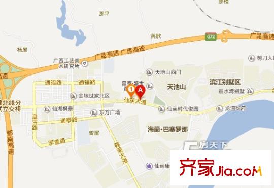萬(wàn)正假日風(fēng)景交通圖
