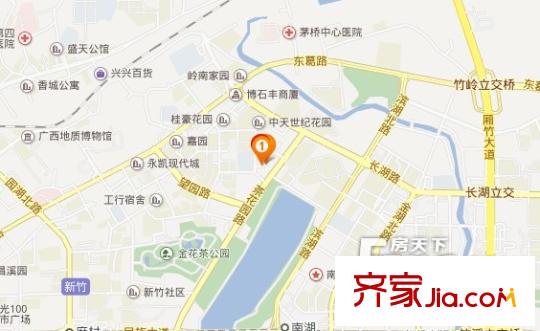 大地華城交通圖