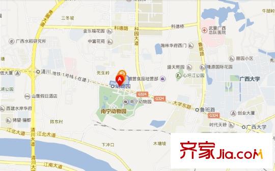 瑞士花園交通圖