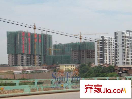 昌泰盛世家園配套圖位于蓉茉江畔