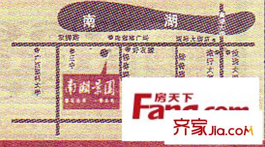萬昌南湖景園交通圖