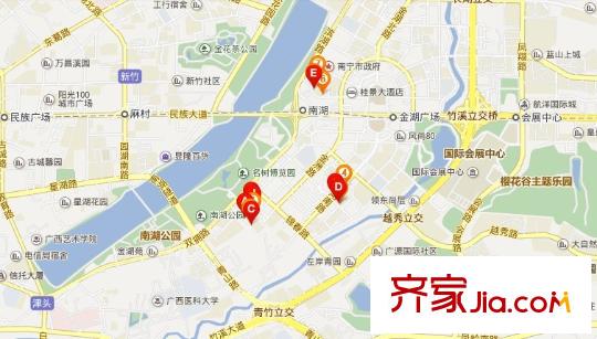 萬昌南湖景園交通圖