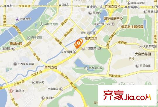 中茵麗景豪庭交通圖